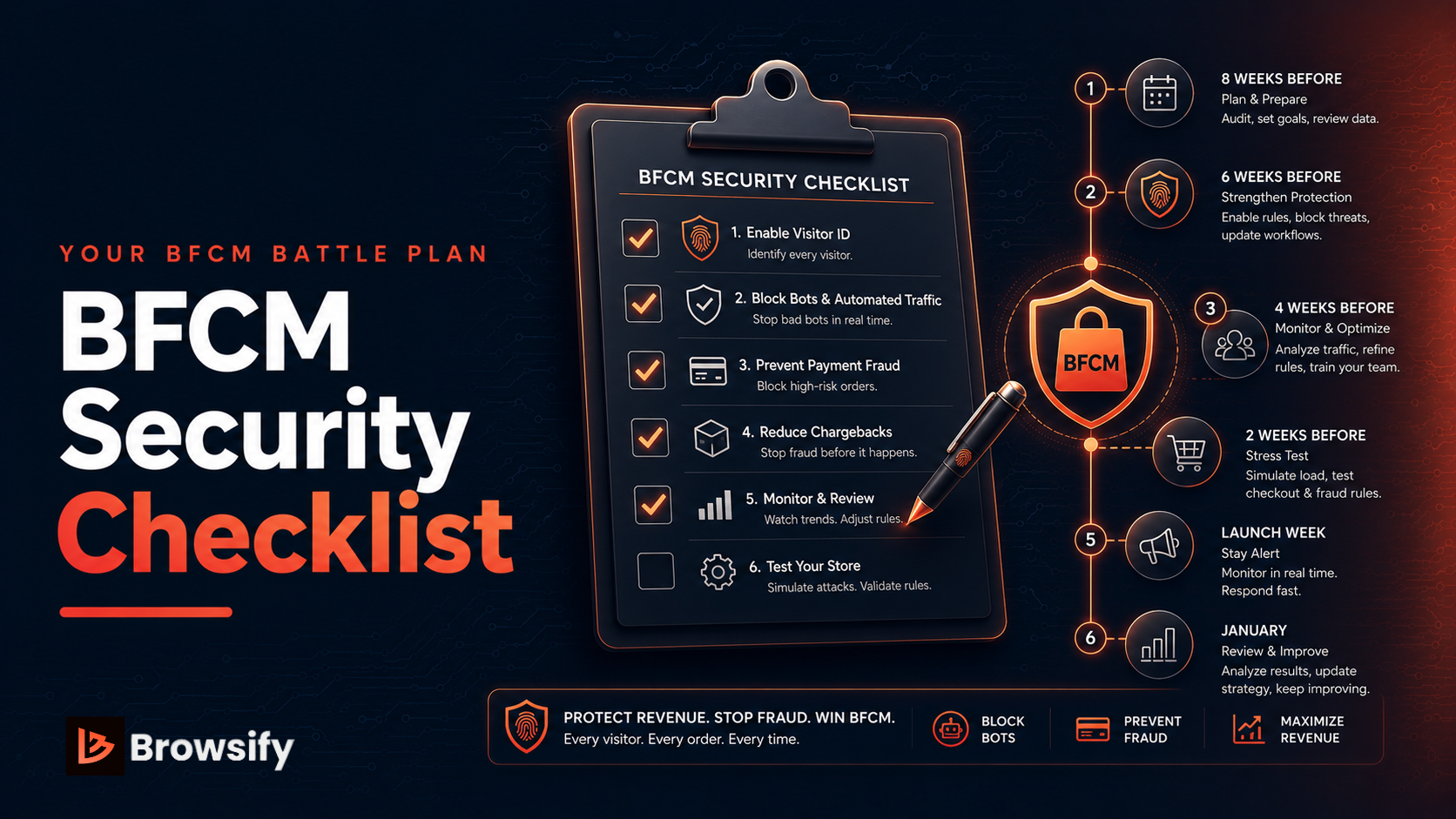 BFCM Security Checklist for Shopify Merchants